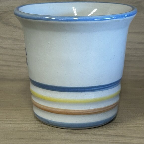 Louisville Stoneware Punch Cup 3 French Hens 12 Days of Christmas Mug Tumbler - Picture 2 of 6